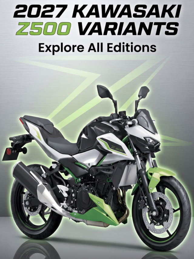 2027 Kawasaki Z500 Variants: New Colors, Same Thrill