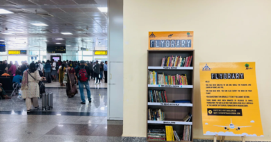 Flybrary airports free book library initiative India | NovaKhabar