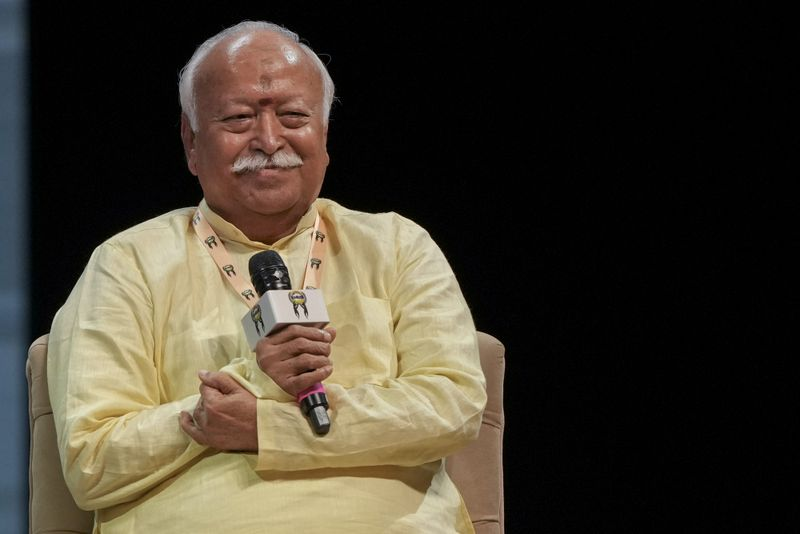 RSS chief Mohan Bhagwat addressing IIMUN gathering | NovaKhabar