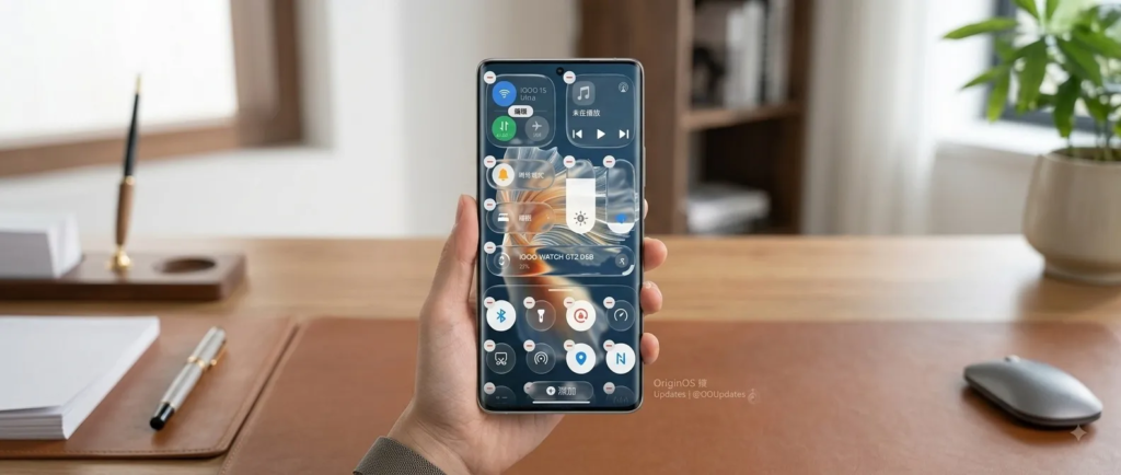 OriginOS 7 leaked customization options liquid glass | NovaKhabar