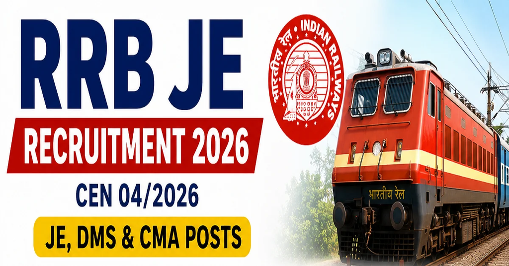 RRB JE Recruitment 2026 vacancy application details | NovaKhabar