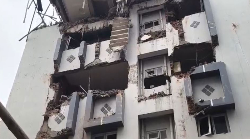 Hyderabad building collapse Madhapur rescue operation | NovaKhabar