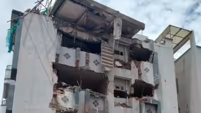 Hyderabad building collapse Madhapur rescue operation | NovaKhabar