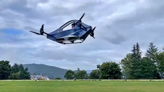 Ravi Tamta flying car HAPIDA SKYNeX test flight Uttarakhand | NovaKhabar