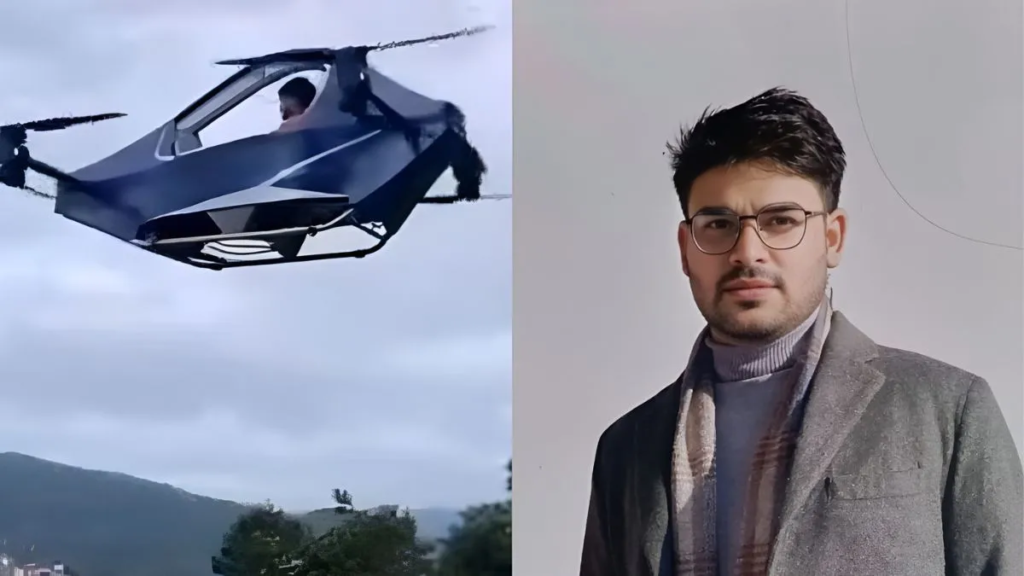 Ravi Tamta flying car HAPIDA SKYNeX test flight Uttarakhand | NovaKhabar