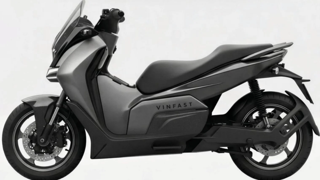 VinFast Rasad maxi-scooter futuristic design showcase | NovaKhabar