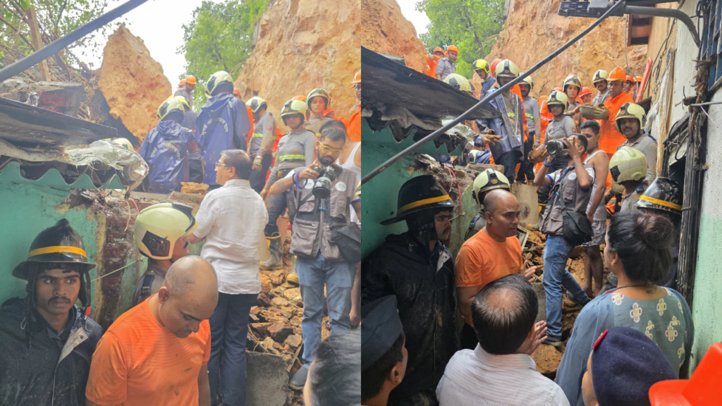 Ghatkopar Kurla landslide rescue operation Mumbai August 2026 | NovaKhabar