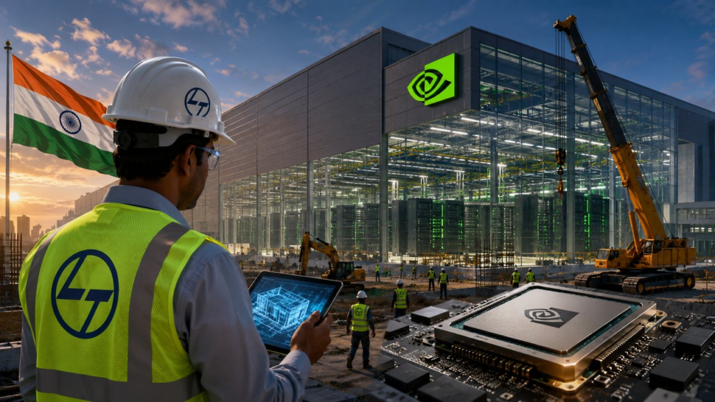 L&T NVIDIA B300 AI Factory Chennai data centre 10000 GPU | NovaKhabar