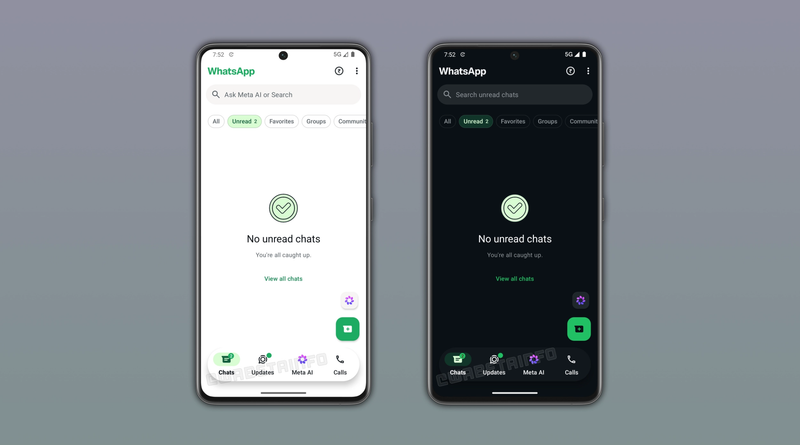WhatsApp Android app navigation redesign leak | NovaKhabar