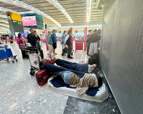 Air India IndiGo flights diverted Heathrow disruption | NovaKhabar