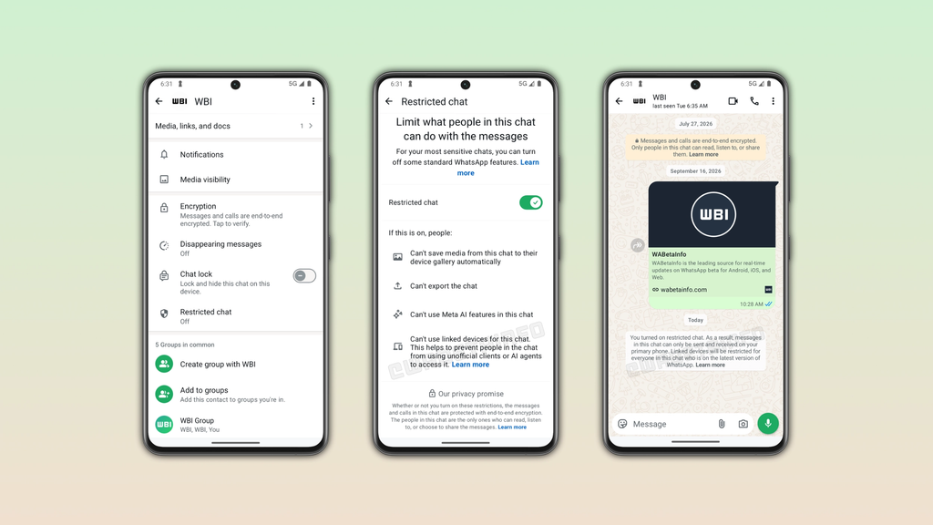 WhatsApp Restricted Chats Android beta toggle | NovaKhabar